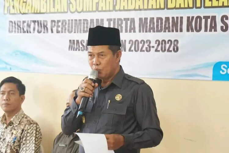 Lantik Direktur Perumdam Baru, Walikota Serang Harap Pelayanan Air Bersih Untuk Masyarakat Cepat Terpenuhi