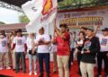 Rayakan HUT ke-15 Gerindra di Banten, Muzani Kenalkan Walikota Cilegon Masuk Gerindra