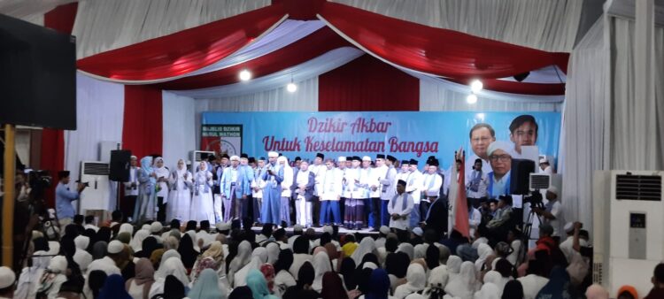 Majelis Dzikir Nurul Wathon Deklarasi Dukung Prabowo-Gibran