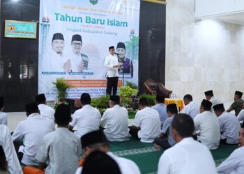 Peringati Tahun Baru Islam, Sekda Subang Hadiri Tabligh Akbar dan Doa Bersama